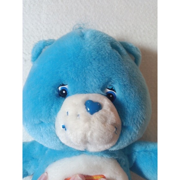 Care Bears Champ Bear Plush 13" Blue 2003 Play Along Championship Trophy Soft T - Picture 2 of 13
